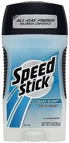Speed Stick Deodorant, Ocean Surf, 3 Ounce, (Pack of 6) Beauty and Personal Care Speed Stick