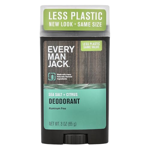 Every Man Jack, Deodorant Sea Salt, 2.7 Ounce Beauty and Personal Care Every Man Jack