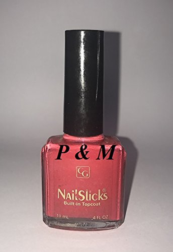 COVERGIRL NAILSLICKS Built-in TOP Coat Creme Nail Polish .4 OZ / 11 ML # 500 Chili Pepper