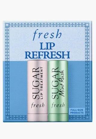 Fresh Lip Refresh Duo Set (Rose and Mint Full Size) worth $52 value Beauty & Personal Care Fresh