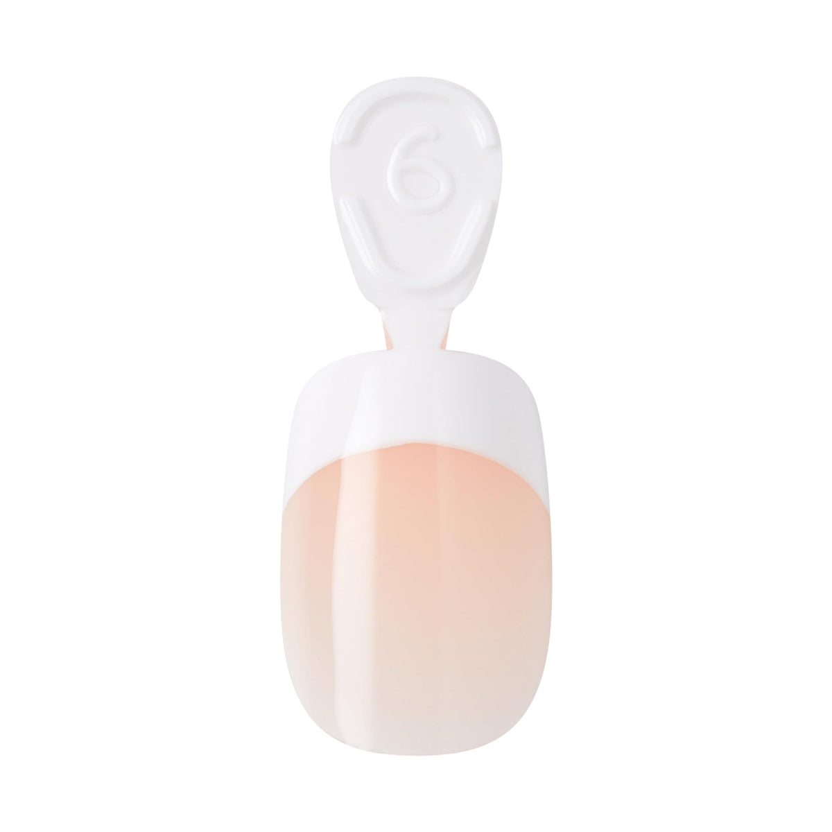 Kiss Core, Press On Nails, Nail glue included, 'If You Dare', White, Real Short Size, Squoval Shape, Includes 32 Nails, 2g Glue, 1 Manicure Stick, 1