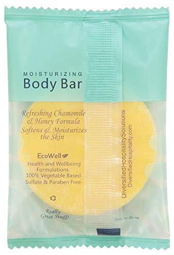 Eco Botanics Travel-Size Hotel Body Bar Soap, 25 grams (Case of 250) Beauty & Personal Care Eco Botanics