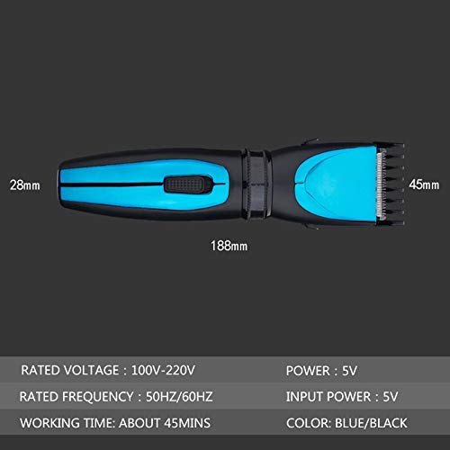 ZUIAI Electric Hair Clipper Length Adjustable Rechargeable Hair Clipper Hair Cutting Machine Waterproof(E) Beauty and Personal Care ZUIAI