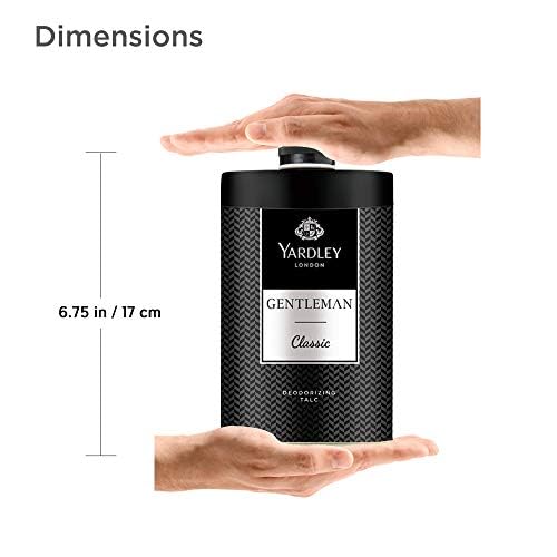 Yardley London Gentleman Deodorising Talc Talcum Powder for Men 100Gm Beauty & Personal Care Yardley