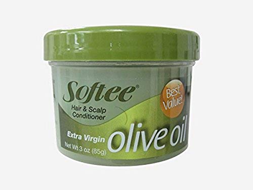 Softee Olive Oil Hair & Scalp Conditioner Extra Virgin, 3 Oz