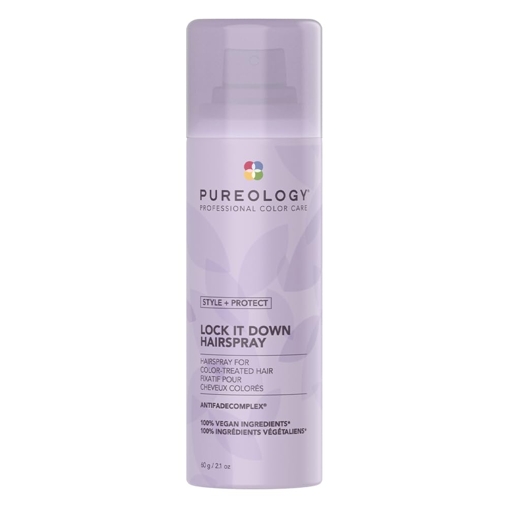 Pureology Style + Protect Lock It Down Hairspray for Color-Treated Hair, Maximum Hold, 11 Ounce Beauty & Personal Care Pureology
