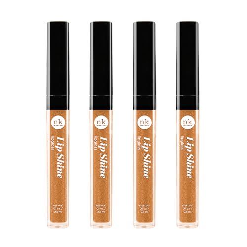 NICKA K NEW YORK Lip Shine, Cosmetics, vibrant colors, bright colors, shining lips, lip shine, long lasting (AMZ233) Beauty & Personal Care NICKA K NEW YORK