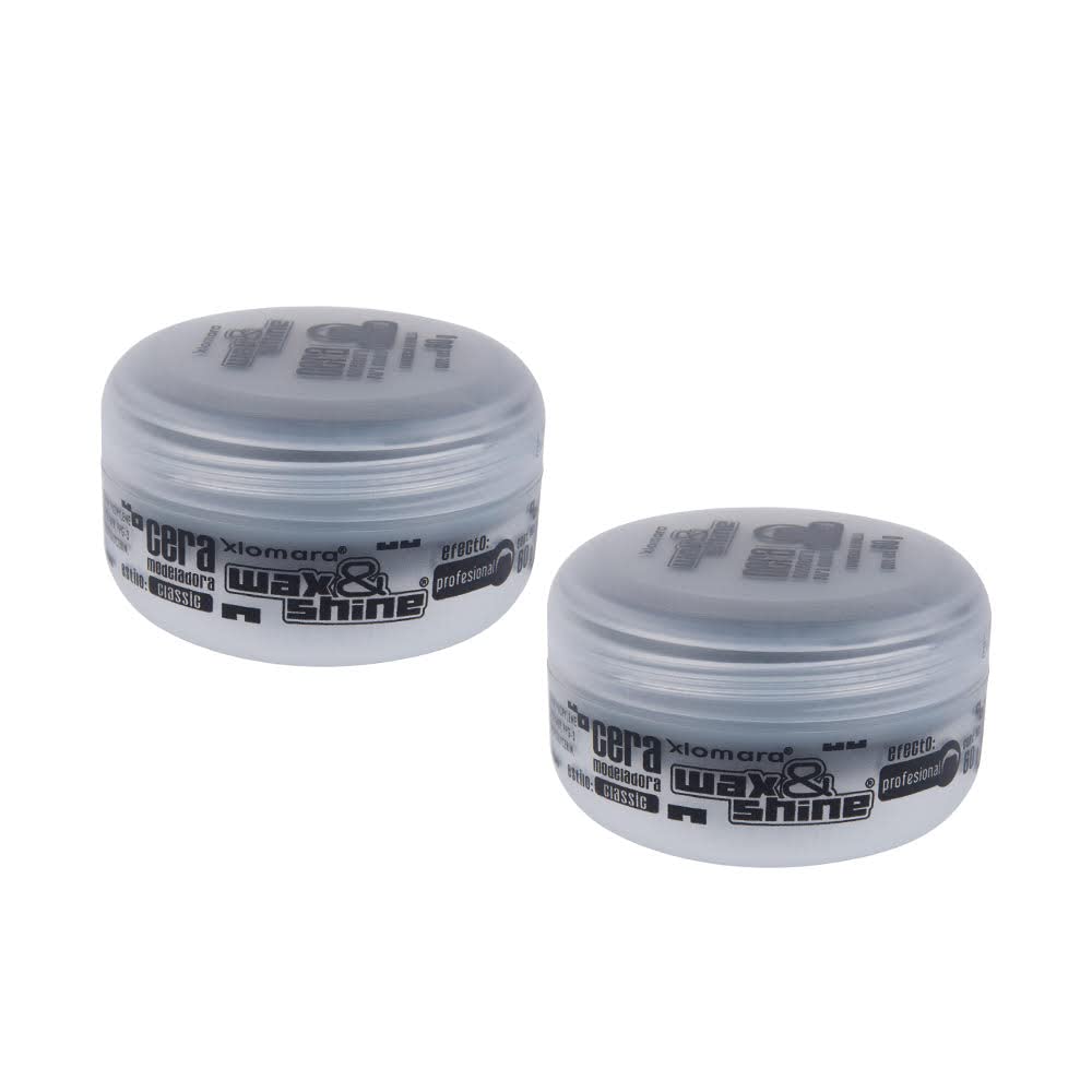 Xiomara HAIR STYLING WAX & SHINE CLASSIC STYLE, 2-Pack of 2.11 Oz Each Beauty & Personal Care Xiomara