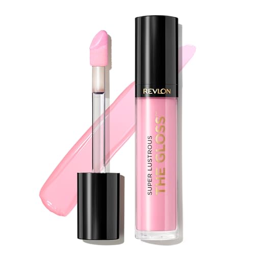 Revlon Super Lustrous Lip Gloss, Non-Sticky, Hydrating, High Shine Finish, 207 Pink Sky, 0.13 oz Beauty & Personal Care REVLON