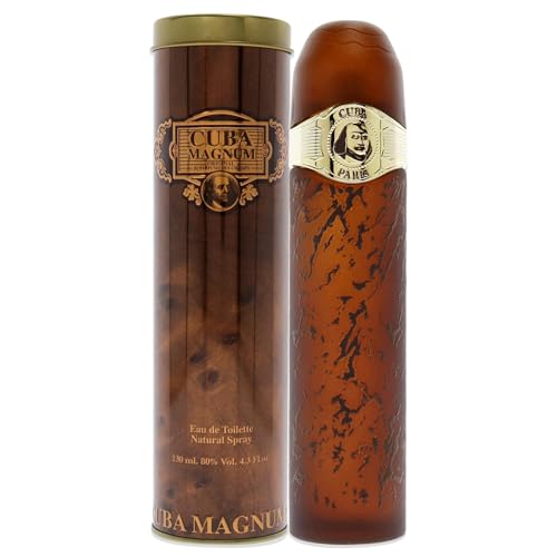 Cuba Magnum for Men Eau de Toilette Spray, 4.3 Ounce Beauty & Personal Care Cuba