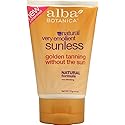 Alba Sunless Golden Tanning Lotion - 4 fl oz Beauty & Personal Care Alba Botanica