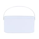 AMYESE Travel Makeup Box with LED Lighted Mirror, Multi-purpose Cosmetics Box Carrying Case Women's Dat Gift, White, Travel Size (Instruction Beauty & Personal Care AMYESE