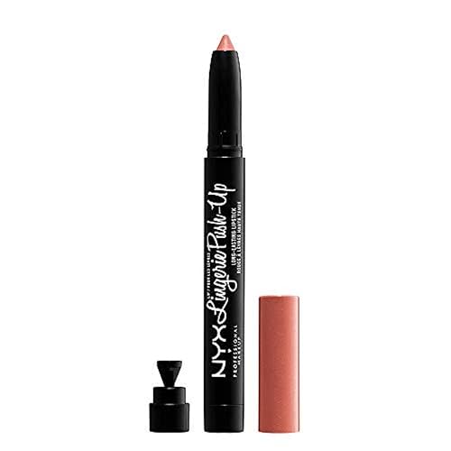 NYX PROFESSIONAL MAKEUP Lip Lingerie Push-Up Long Lasting Plumping Lipstick - Dusk To Dawn (Warm Beige Nude) Beauty & Personal Care NYX PROFESSIONAL MAKEUP