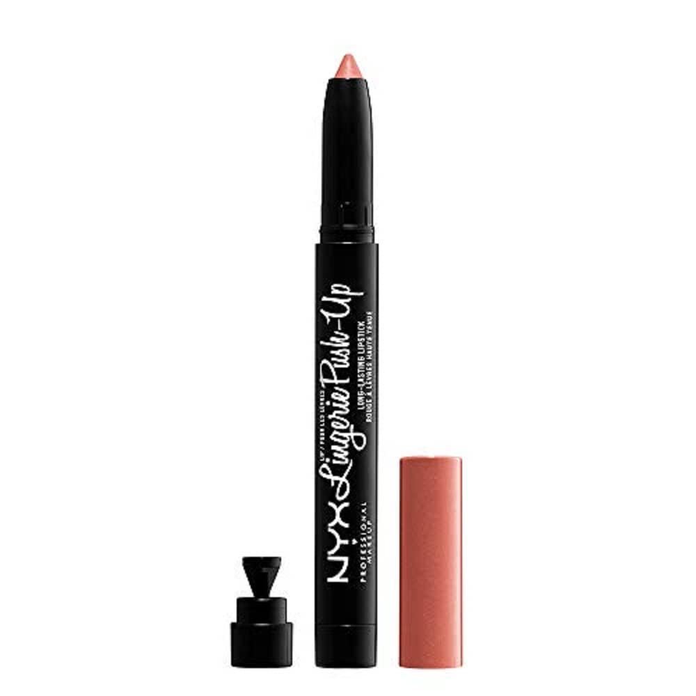 NYX PROFESSIONAL MAKEUP Lip Lingerie Push-Up Long Lasting Plumping Lipstick - Dusk To Dawn (Warm Beige Nude) Beauty & Personal Care NYX PROFESSIONAL MAKEUP