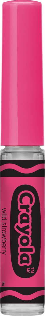 Lip Smacker Crayola Liquid Lip Gloss 5 Party Pack, 0.45 Fl. Oz, Firefly Red Punch, Wild Strawberry, Plumsicle, Aquamarine Magic, Green Jelly Bean Beauty & Personal Care Lip Smacker