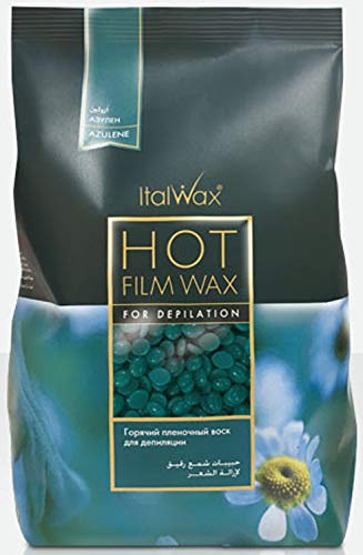 ItalWax Azulene - Hard Stripless Wax Beads 2.2 lbs. - 1 kg. Bag Beauty and Personal Care Bee Line Industries