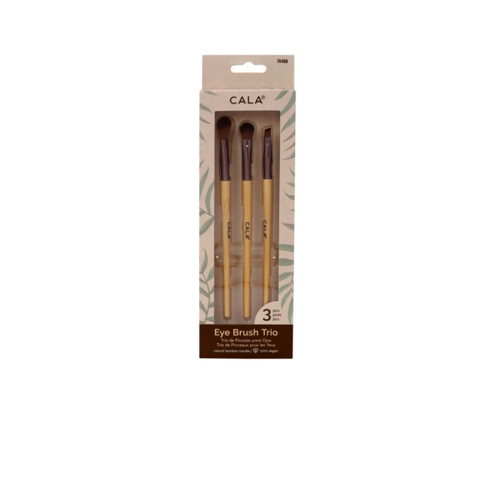Cala Bamboo trio eye brush Beauty & Personal Care Cala