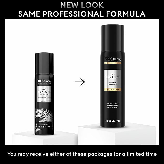TRESemme Dry Texture Finishing Spray Matte Finish, Texturizing & Volumizing, 24H Humidity & Frizz Control, 5 Oz (Pack of 3) Beauty & Personal Care TRESemmé