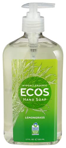 Earth Friendly Products Liquid Hand Soap, Lemongrass (6x17 Oz) Beauty and Personal Care Earth Friendly Products