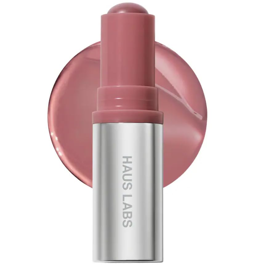 HAUS LABS BY LADY GAGA Color Fuse Lip + Cheek Blush Balm Stick in Glassy Hibiscus & ENTEL Aloe vera Sheet Masque (BONUS)