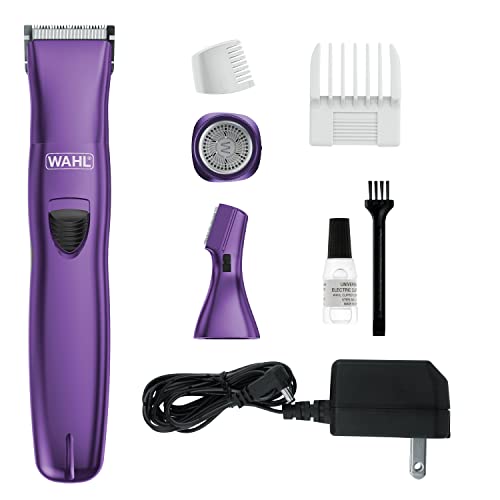 Wahl Pure Confidence Rechargeable Electric Trimmer, Shaver, & Detailer for Smooth Shaving & Trimming of The Face, Underarm, Eyebrows, & Bikini Areas Beauty and Personal Care Wahl