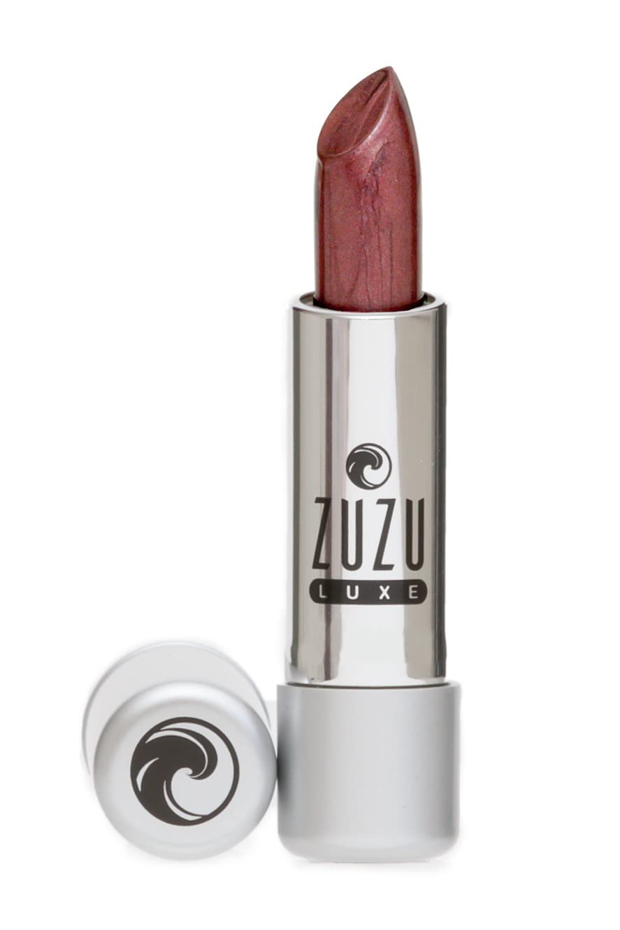 Zuzu Luxe Lip Color Lipstick (Temptress - Grape/Warm Pearl), Natural Ultra-Hydrating Lipstick, Paraben Free, Vegan, Gluten-free, Cruelty-free, Non Beauty & Personal Care Zuzu Luxe