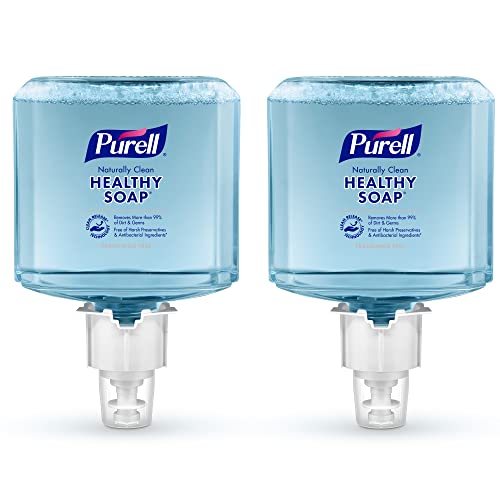 PURELL Brand CLEAN RELEASE Technology (CRT) HEALTHY SOAP Naturally Clean Foam, Fragrance Free, 1200 mL Refill for PURELL ES6 Automatic Soap Dispenser Beauty & Personal Care Purell