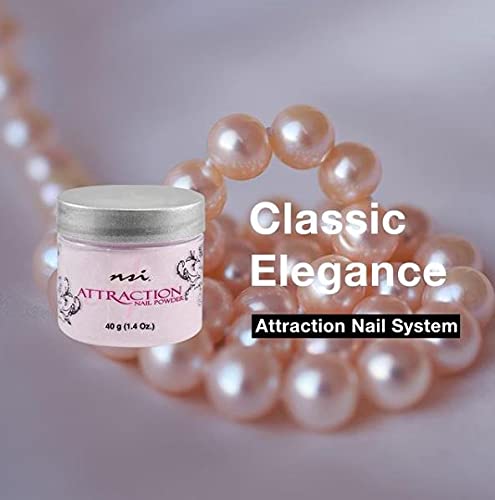 nsi Attraction Nail Powder - Peach Blush - Opaque - 40g by NSI Beauty & Personal Care NSI