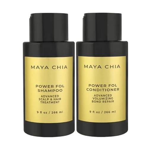 Maya Chia Power Fol Shampoo and Conditioner Duo Beauty & Personal Care Maya Chia