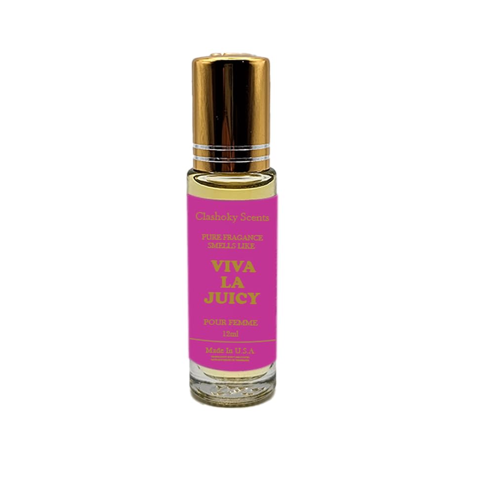 Clashoky Fragrance Perfume Oils Vive la Juicy Perfume Roll On Body Oil for Women (12ml) (Pack of 1) Beauty & Personal Care Clashoky