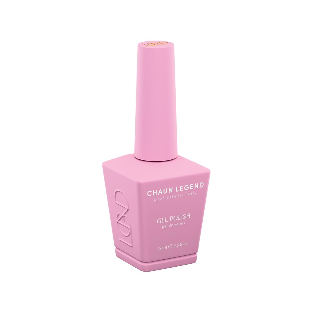 Chaun Legend UV Gel Nail Polish, 0.5 Ounce Long Lasting Salon Quality, Bubble Free Professional Manicures, Quick Dry High Shine, Lavish Dare LG5153