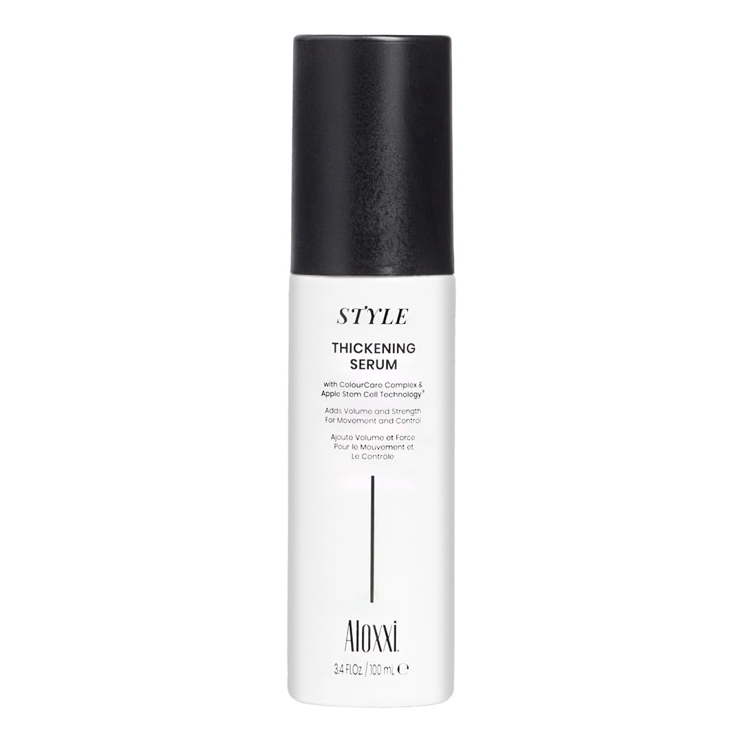 ALOXXI Thickening Serum, Strengthening & Volumizing with Apple Stem Cell Technology, for Fine, Thin, or Color-Treated Hair, 3.4 Fl Oz Beauty & Personal Care ALOXXI