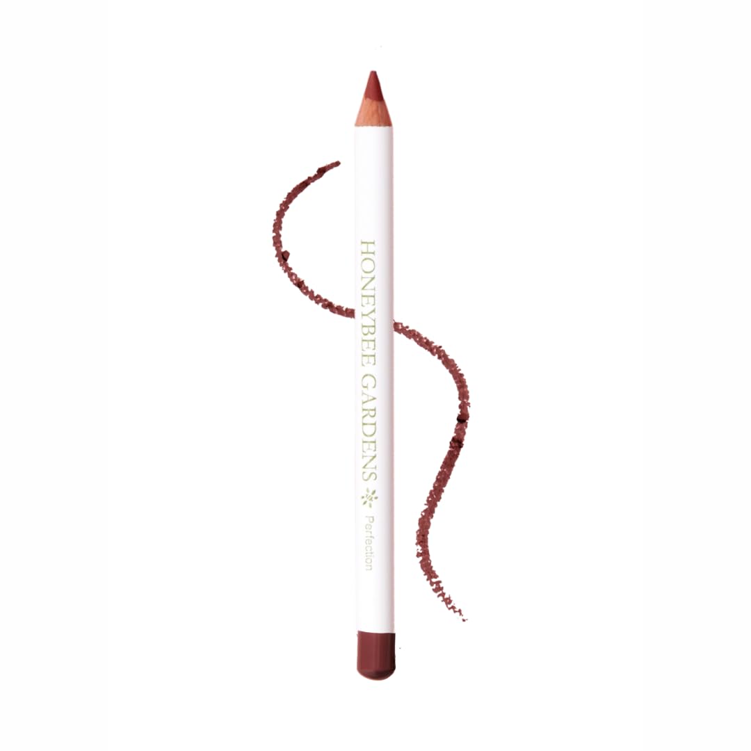 Honeybee Gardens Irresistible Lip Liner - Perfection Mocha Rose, Long-Lasting Lip Pencil, Smooth Precision Application, Vegan, Gluten-Free Beauty & Personal Care Honeybee Gardens