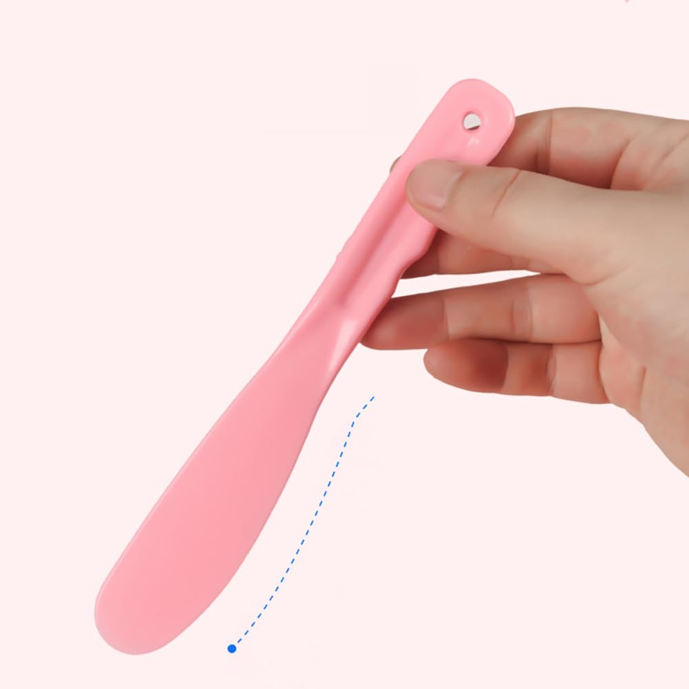 BFLCTTBD 2 Pairs Pink Face Mask Mixing Bowl Set Silicone Mixing Bowl Spatula For Face Mask Small Flexible Rubber Spa Facial Face Mask Mixing Bowl Beauty & Personal Care BFLCTTBD