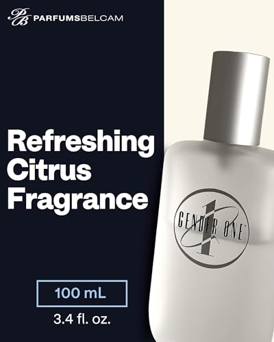 PB ParfumsBelcam Gender One Eau de Toilette | Fresh Citrus & Green Tea with Bergamot, Cardamom, Jasmine & Musk | Unisex Perfume 3.4 oz Beauty & Personal Care PB ParfumsBelcam