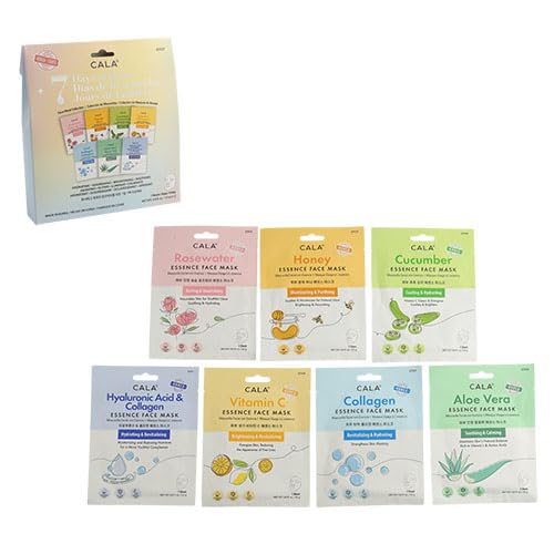 7 DAYS OF GLOW ESSENCE FACE MASKS(7PCS) Beauty & Personal Care ZAMAWI