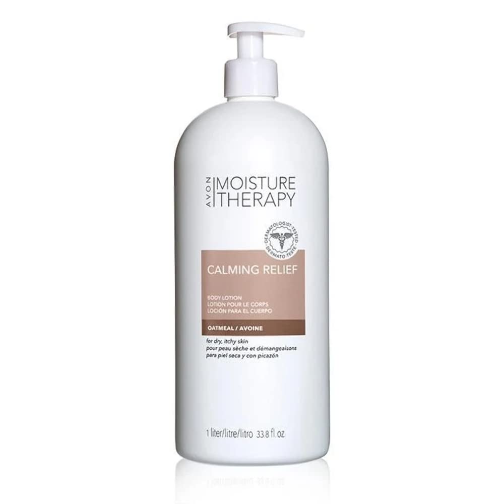 Avon Moisture Therapy Calming Relief Body Lotion, 33 FL OZ, LOT of 2 Beauty & Personal Care AVON