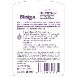 Blistex Lip Infusions Revive Lip Moisturizer 0.13 Ounce (6 Pack) Beauty & Personal Care Blistex