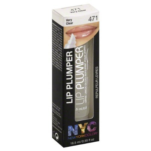 NYC Lip Plumper, Very Clear 471 0.55 fl oz (16.5 ml) Beauty and Personal Care NYC