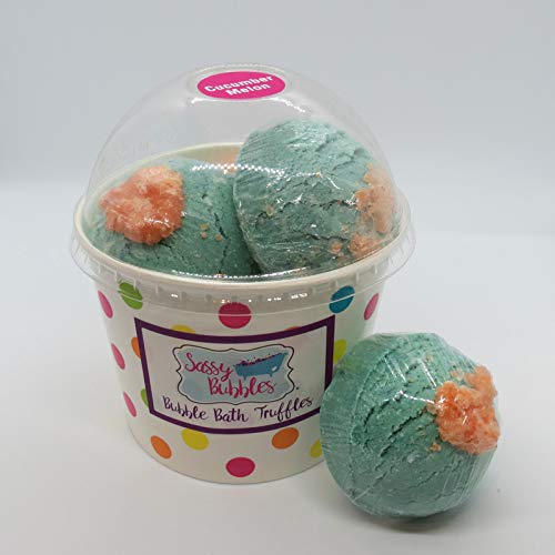 Cherry Almond Bubble Bath Truffles, 5 pack by Sassy Bubbles Beauty and Personal Care Sassy Bubbles
