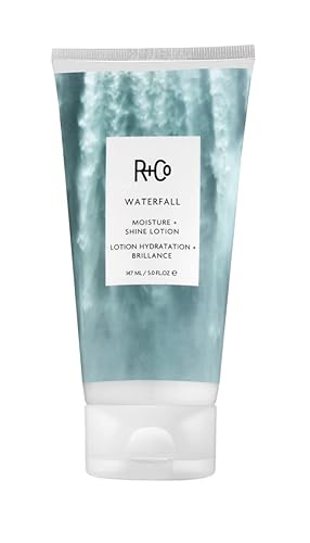 R+Co Waterfall Moisture and Shine Lotion | Lightweight Hair Hydration + Softness | Vegan + Cruelty-Free | 5 Fl Oz Beauty & Personal Care R+Co