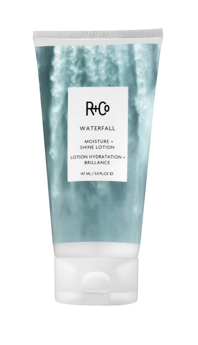 R+Co Waterfall Moisture and Shine Lotion | Lightweight Hair Hydration + Softness | Vegan + Cruelty-Free | 5 Fl Oz Beauty & Personal Care R+Co