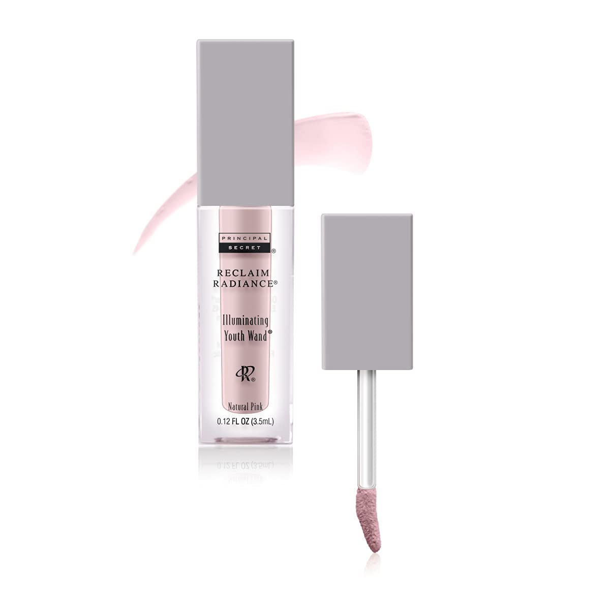 Principal Secret Reclaim Radiance Illuminating Youth Wand Conceal & Highlight Natural-Looking Pink Tone Cream with Squalane, Vitamin B5, Argireline Beauty & Personal Care Principal Secret