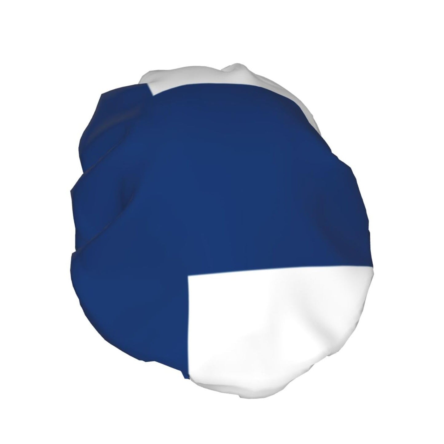 Finland Flag Prints Shower Cap Double Layer Lined Waterproof Bathing Shower Hat Beauty and Personal Care Hayyett