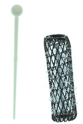 16 BRUSH ROLLERS & PINS Small Mini Hair Curlers Bristles 2" x 1/2" Kids Pageants (2 packs) Beauty & Personal Care Le Salon