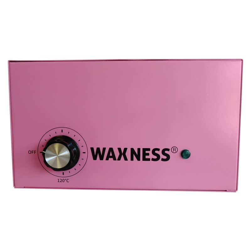 Waxness WN-6003 Elite-Series Large Professional Wax Heater Pink, 5.5 lb Capacity, Electronic Temperature Control, 300W, for Professional Use Beauty and Personal Care Waxness