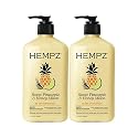Hempz Body Lotion - Sweet Pineapple & Honey Melon Daily Moisturizing Cream, Shea Butter, Aloe, Orange Extract Body Moisturizer - Skin Care Products Beauty & Personal Care Hempz