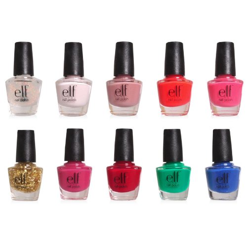 e.l.f. 10 Piece Nail Polish Set Beauty & Personal Care e.l.f.