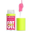 NYX PROFESSIONAL MAKEUP Fat Oil Lip Drip, Moisturizing Lip Oil Gloss, Vegan Tinted Formula, Up to 12 HR Hydration - Missed Call (Sheer Pink) Beauty & Personal Care NYX PROFESSIONAL MAKEUP