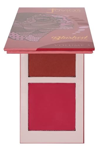 Juvia's Place Blushed Duo Blush Volume3 - Two Tone Pigmented Buildable Pressed Mineral Powder - Rosy Natural Cheeks Matte Fresh Finish for All Skin Beauty & Personal Care Juvia's Place